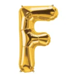 LETTER F GOLD